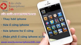 Thay ổ cứng iphone 6, 6 plus uy tín