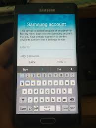 Mở khóa tài khoản Samsung