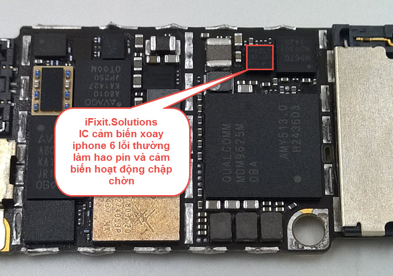  Sửa lỗi iPhone 7/7Plus mất cảm biến tiệm cận